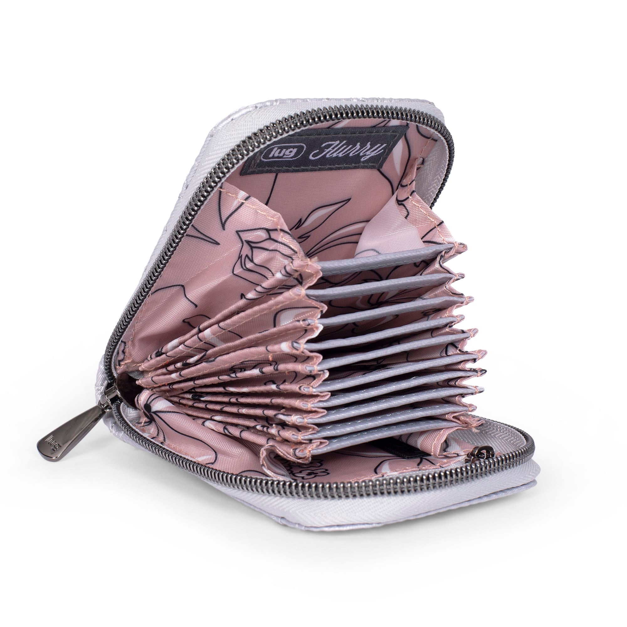 Flurry RFID Wallet - METALLIC SILVER - Flurry_MetallicSilver_05